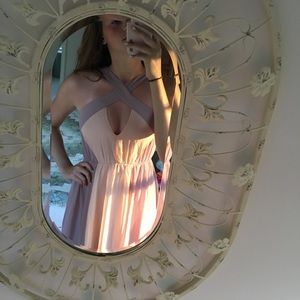 Pink Prom Dress Maxi Dress TAGS ATTACHED